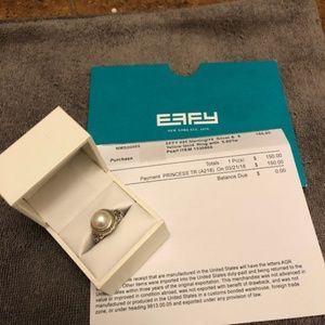 Effy Pearl Ring - new in box-appraised @ $500